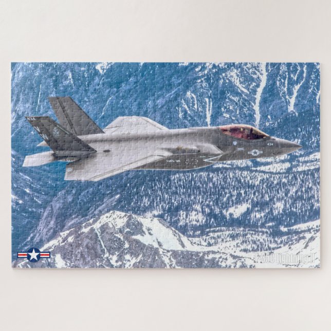 Puzzle LUZ F-35C II (20x30 PULGADAS) (Horizontal)