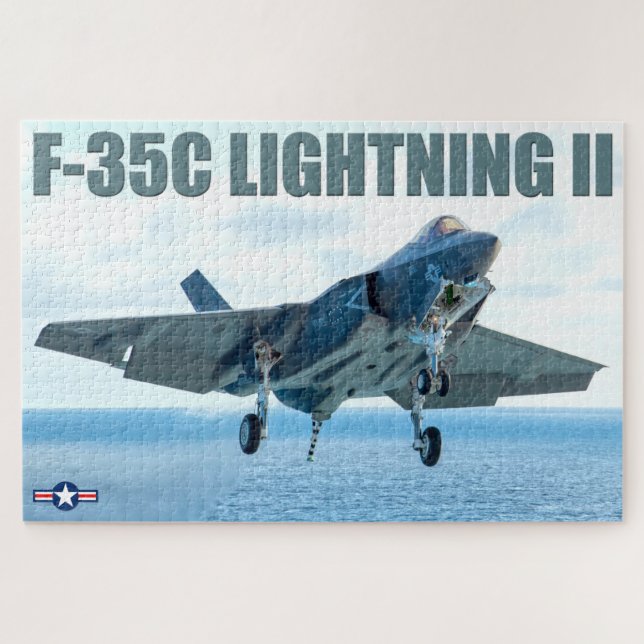 Puzzle LUZ F-35C II (20x30 PULGADAS) (Horizontal)