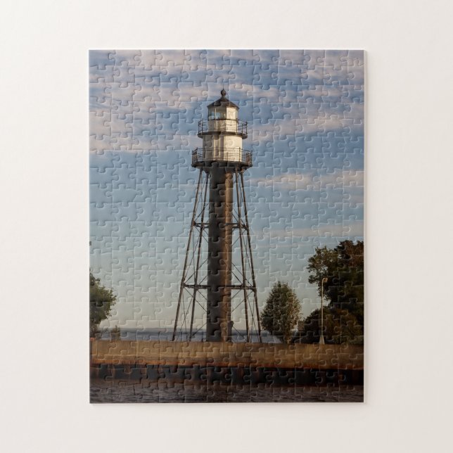 Puzzle Luz interior del muelle de Duluth Harbour South Pi (Vertical)