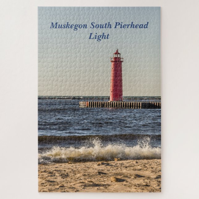 Puzzle Luz Muskegon South Pierhead (Vertical)