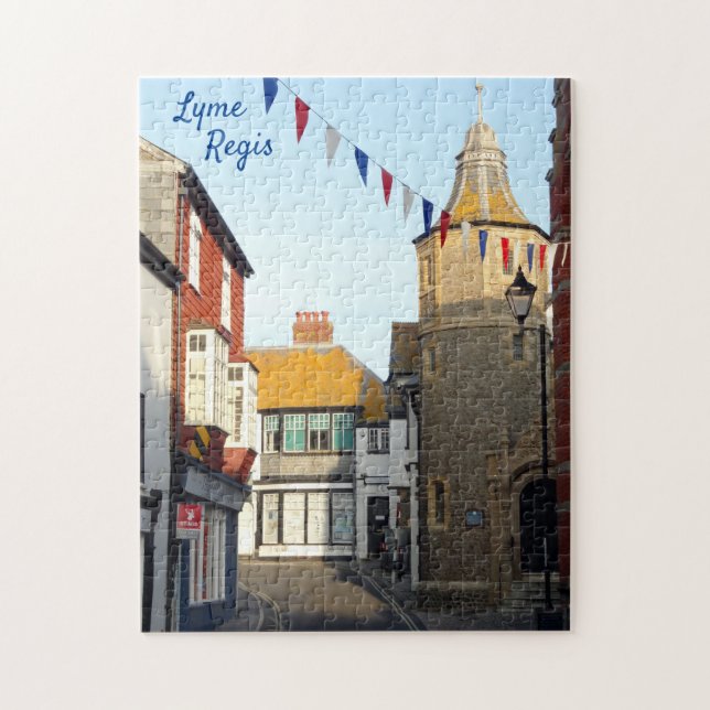 Puzzle LymeRegis, Dorset, Inglaterra (Vertical)