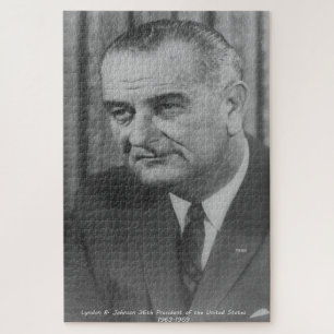 Puzzle Lyndon B. Johnson Presidente de los Estados Unidos