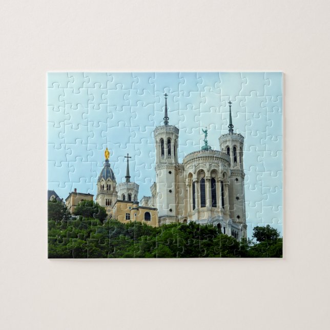 Puzzle Lyon, Francia Bascilica - 8x10 - 110 pcs. (Horizontal)