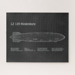 Puzzle LZ 129 Hindenburg - Planes de diseño de líneas aér