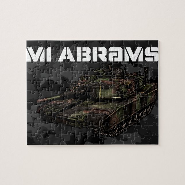 Puzzle M1 Abrams (Horizontal)