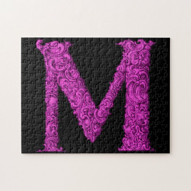 Puzzle M - El Alfabeto Falck (Rosa) (Horizontal)