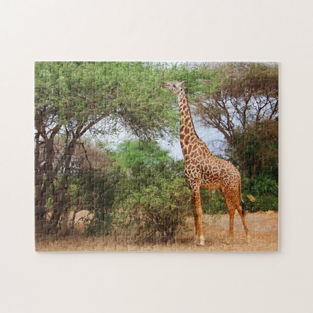 Puzzle Maasai Giraffe (Horizontal)