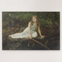 Mabel y la mariposa (por John Collier)