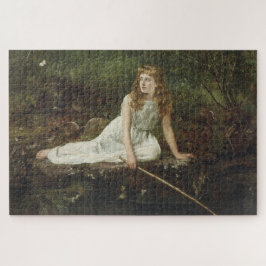 Puzzle Mabel y la mariposa (por John Collier)
