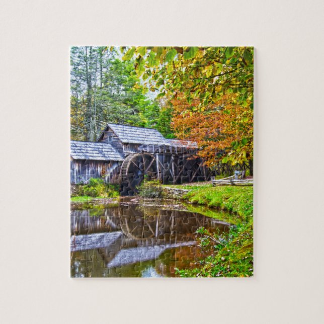 Puzzle mabry mill virginia (Vertical)
