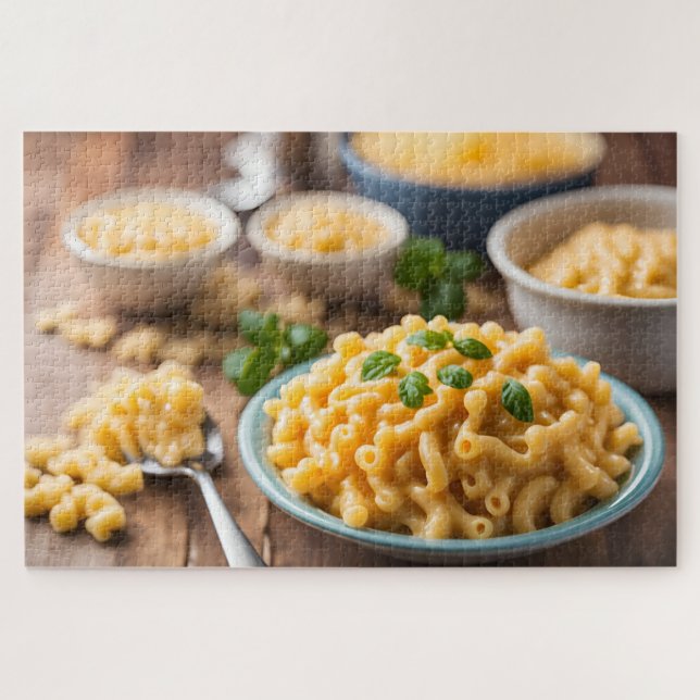 Puzzle Macarrones con Queso (Horizontal)