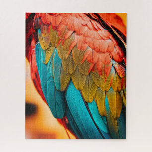 Puzzle Macaw Parrot se acerca
