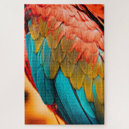 Puzzle Macaw Parrot se acerca