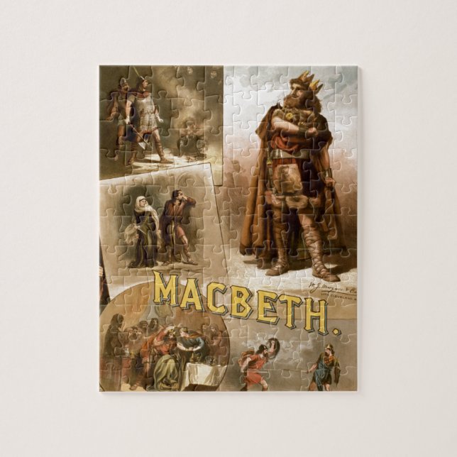Puzzle Macbeth de William Shakespeare (Vertical)