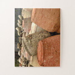 Puzzle Macetas de Terracota en Exposición | Scicli, Sicil