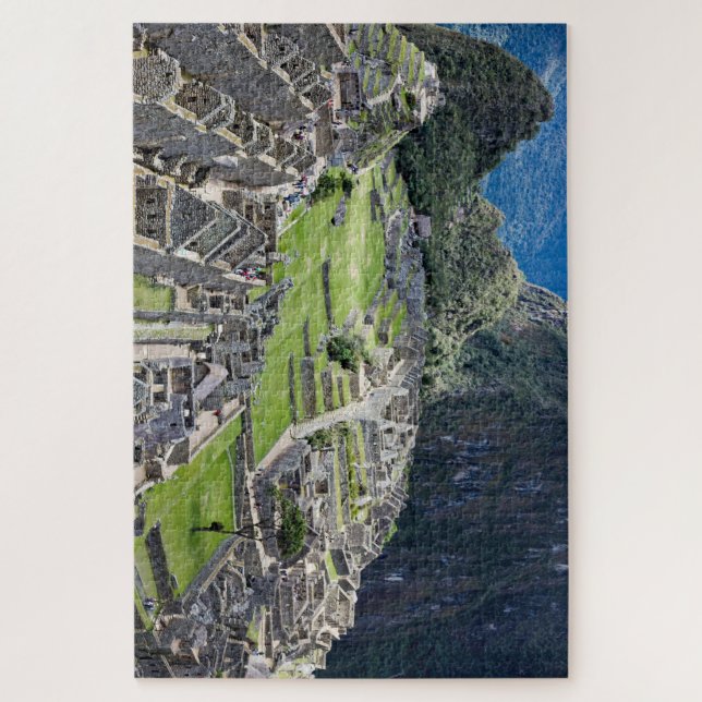 Puzzle Machu Picchu (primer plano) (Vertical)
