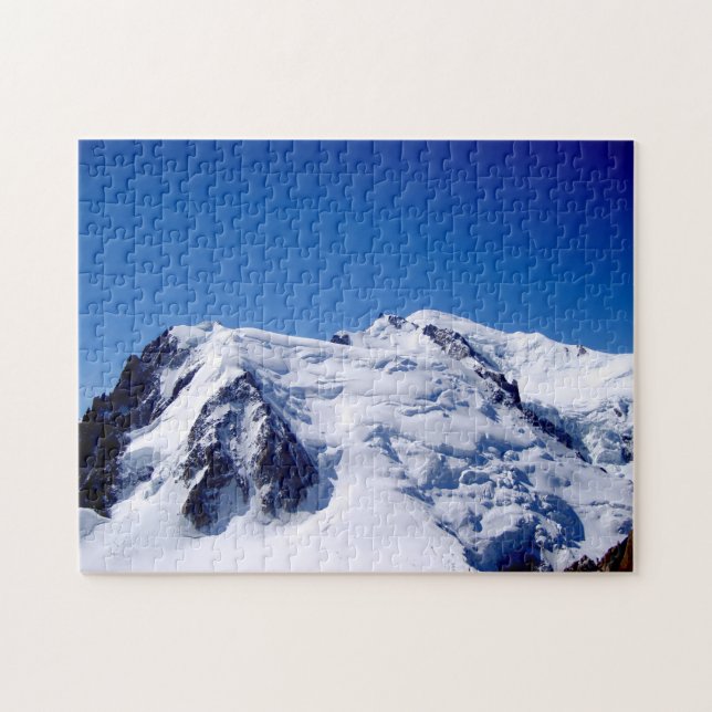 Puzzle Macizo del Mont Blanc. (Horizontal)
