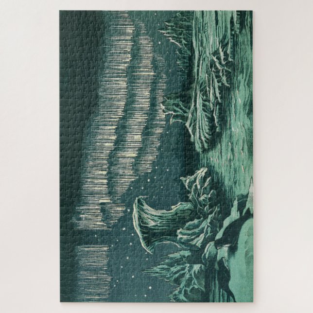 Puzzle MacKenzie - Aurora Boreal en Latitudes Altas (Vertical)