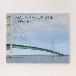 Puzzle Mackinac Bridge MI, el poderoso Mac