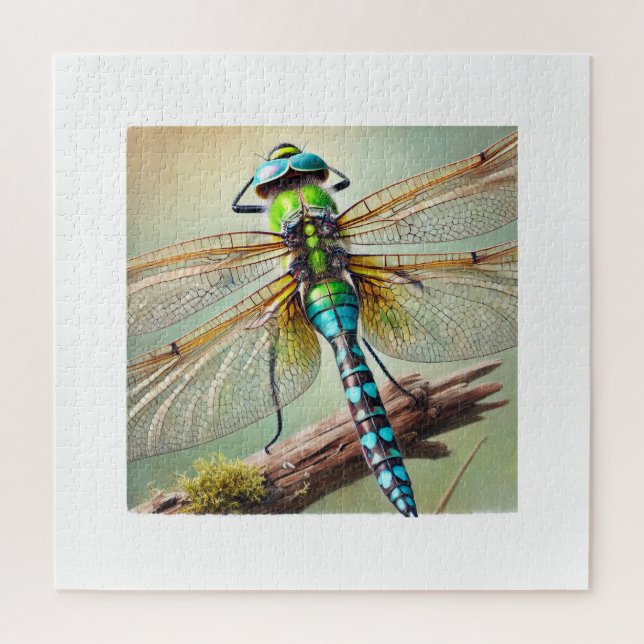 Puzzle Macromia Dragonfly 200924IREF242 - Watercolor (Vertical)