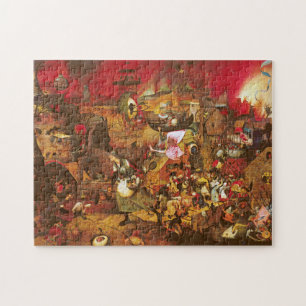 Puzzle Mad Meg (Grasa desmojada), Pieter Bruegel