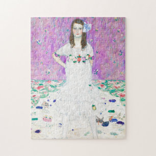 Puzzle Mada Primavesi por Gustav Klimt pintando obras