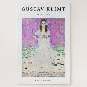 Puzzle Mada Primavesi por Gustav Klimt Vintage Art Nouvea