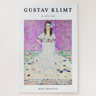Puzzle Mada Primavesi por Gustav Klimt Vintage Art Nouvea