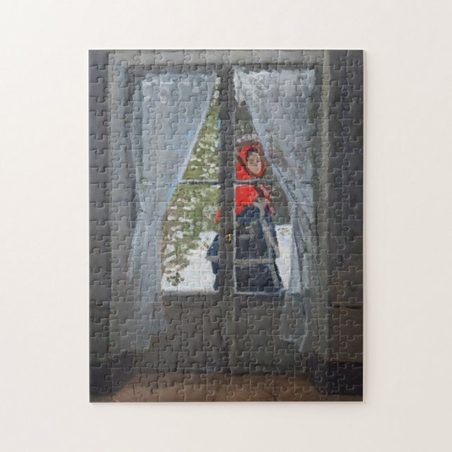 Puzzle Madame Monet/Green Cape Monet Bella Artes (Vertical)