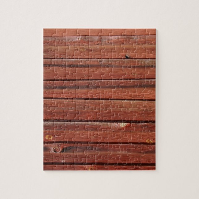 Puzzle Madera con patina antigua (Vertical)