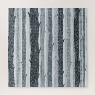 Puzzle Maderas de abedul, patrón de fondo inquebrantable.