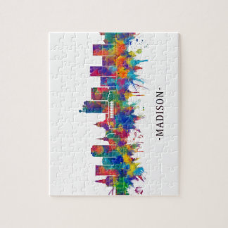 Puzzle Madison USA Skyline