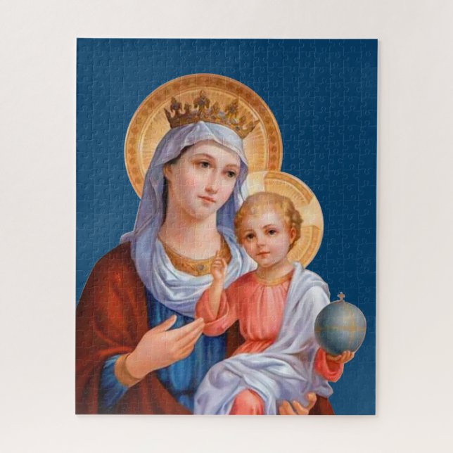 Puzzle Madona y Niño (Vertical)