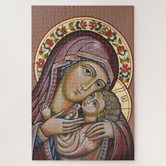 Puzzle Madona y Niño (Vertical)