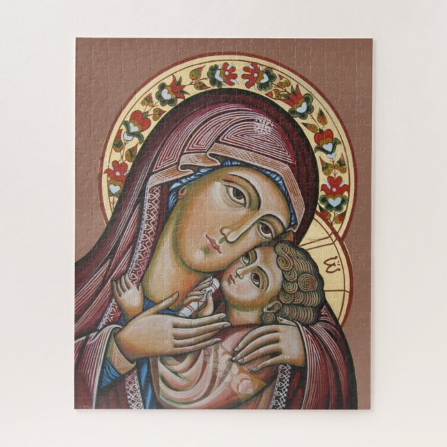 Puzzle Madona y Niño (Vertical)