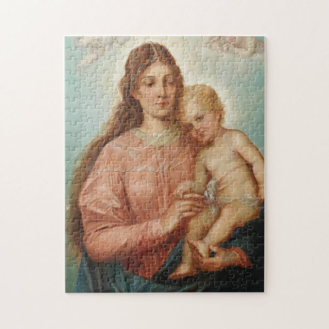 Puzzle Madona y Niño (Vertical)