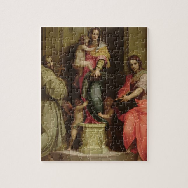 Puzzle Madonna de los Harpies, 1517 (aceite en el panel) (Vertical)