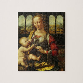 Puzzle Madonna del clavel de Leonardo da Vinci