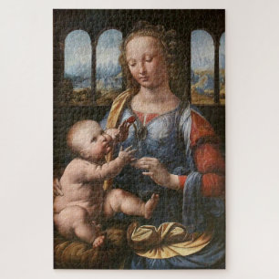 Puzzle Madonna del clavel - Leonardo da Vinci