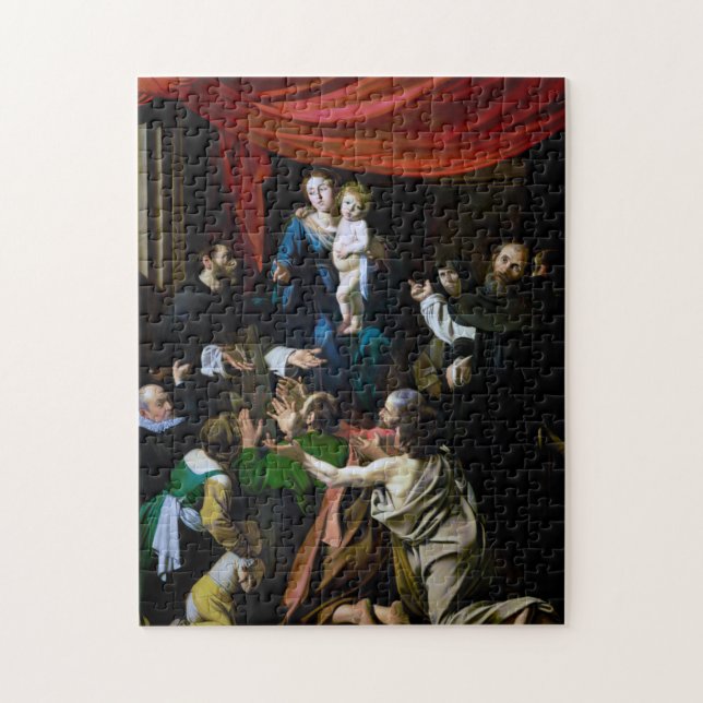 Puzzle Madonna del Rosario, Caravaggio (Vertical)