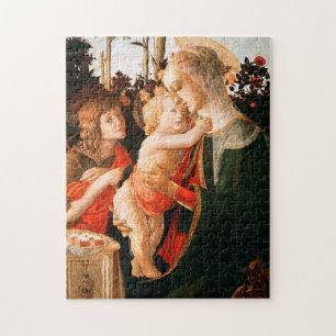 Puzzle Madonna e hijo con San Juan Bautista