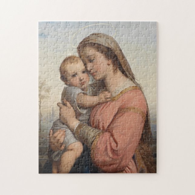 Puzzle Madonna y el niño (Vertical)