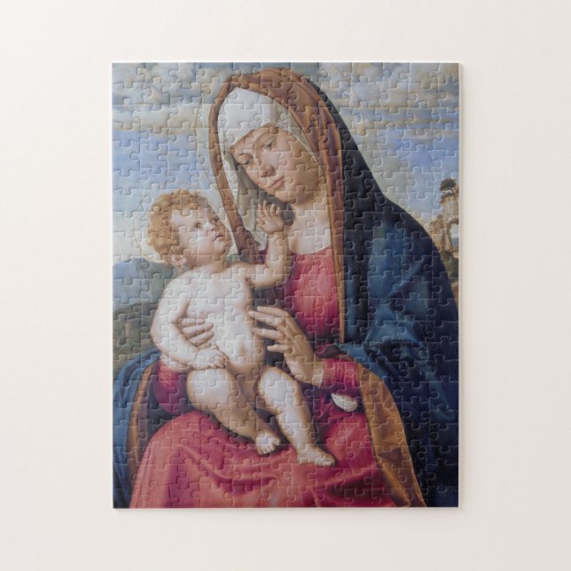 Puzzle Madonna y el niño (Vertical)