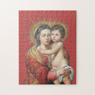 Puzzle Madonna y el niño