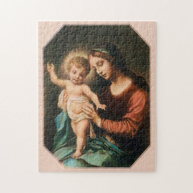 Puzzle Madonna Y Niño (Vertical)