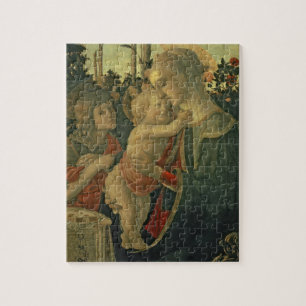 Puzzle Madonna y niño con St. John el Bautista (aceite o