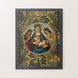 Puzzle Madonna y Niño de Botticelli