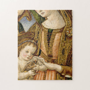 Puzzle Madonna Y Su Hijo Vittorio Crivelli
