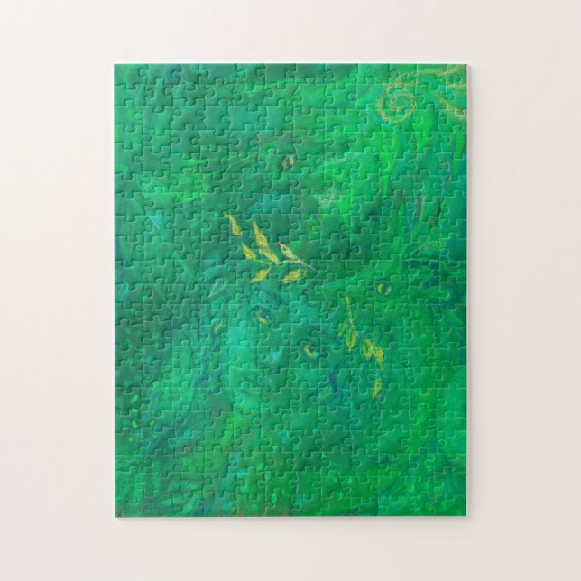 Puzzle Madre de la diosa de los dragones Fantasía Pintura (Vertical)