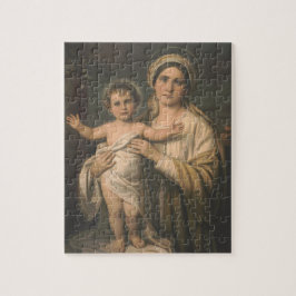 Puzzle Madre de la Virgen Católica María Jesús Religioso